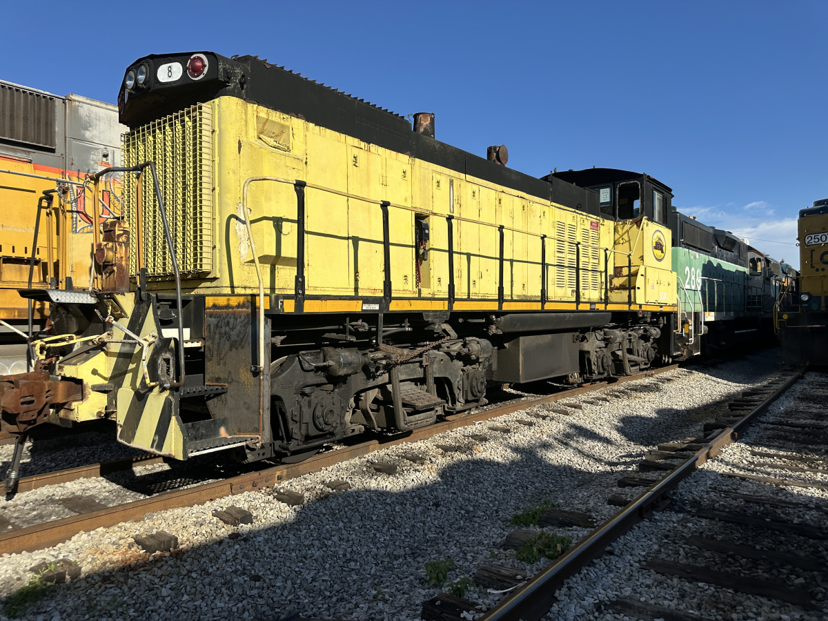 MP15 DC Locomotive #8 ready for sale or lease!